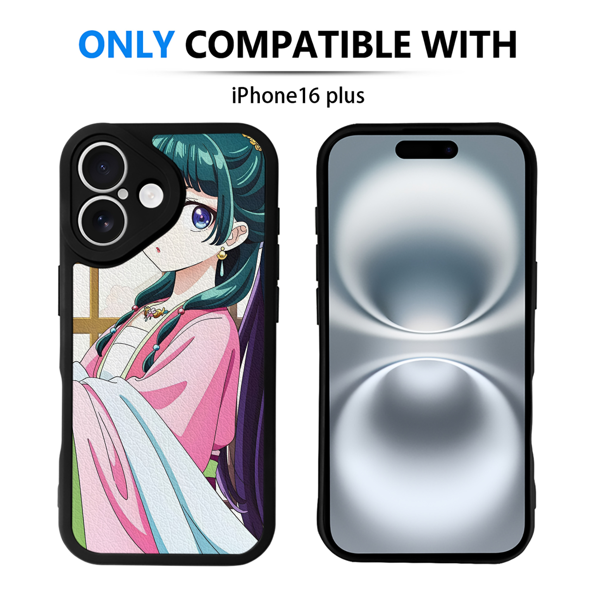 薬屋のひとりごと The Apothecary Diaries 【iPhone 16シリーズ対応】シリコンスマホケース（レザー調） 材質：シリコン